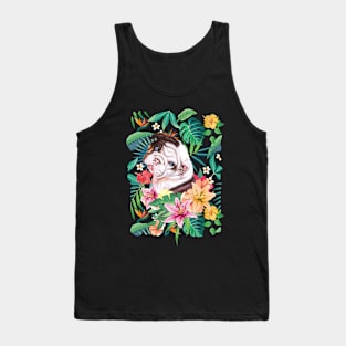 Tropical Seal English Bulldog Tank Top